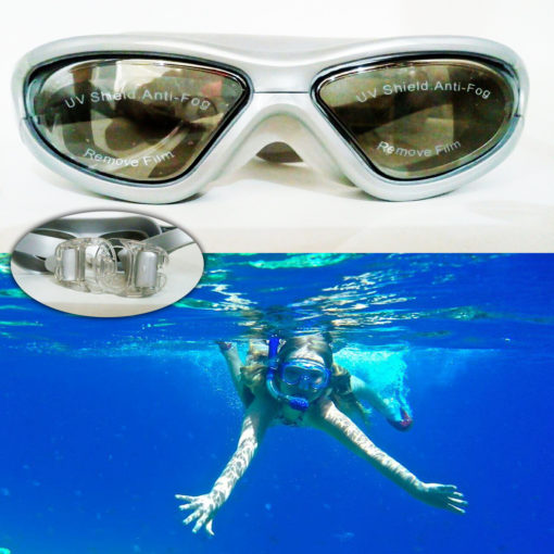 Swimming Glasses Anti-Fog Waterproof-White Swimming Glasses Anti-Fog Waterproof-White Baby & Kids