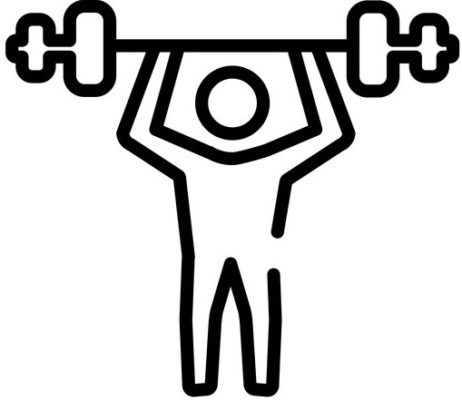 outline fitness icon i