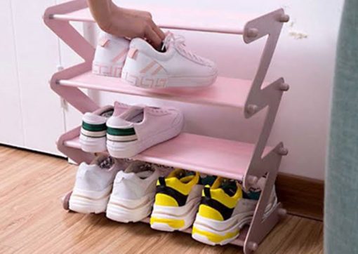 Shoes Rack Organizer – منظم الاحذية الزجزاج Shoes Rack Organizer – منظم الاحذية الزجزاج Home Decor
