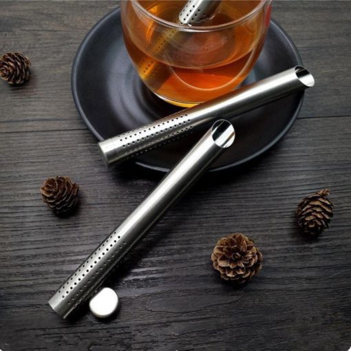 Cylindrical Stainless Steel Tea Infuser Cylindrical Stainless Steel Tea Infuser Kitchen & Dining