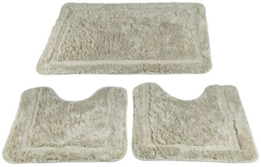 Fur Bathroom mats 3 pieces Fur Bathroom mats 3 pieces Bed & Bath