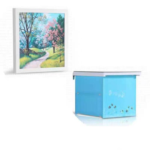 Storage shelf with decorative frame waterproof / fold-able Storage shelf with decorative frame waterproof / fold-able Bed & Bath